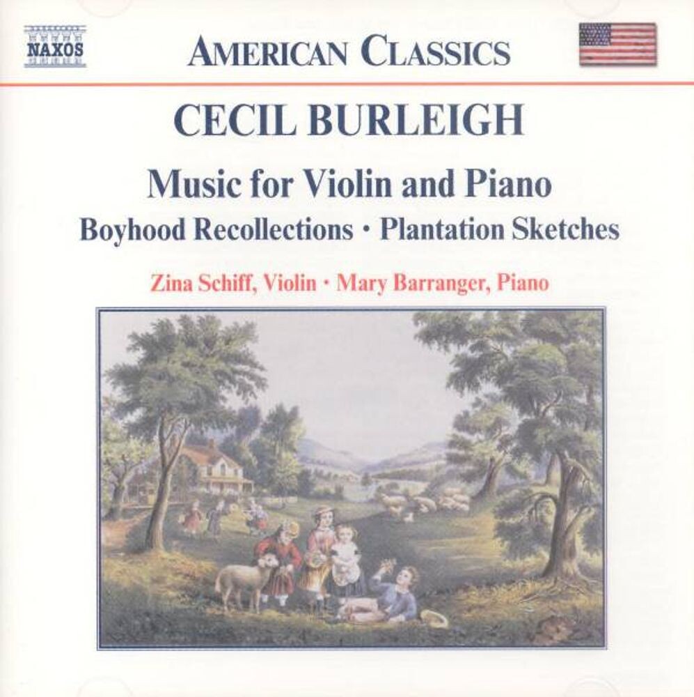 

Диск CD Burleigh: Music for Violin & Piano [Import] - Cecil Burleigh, Zina Schiff, Mary Barranger