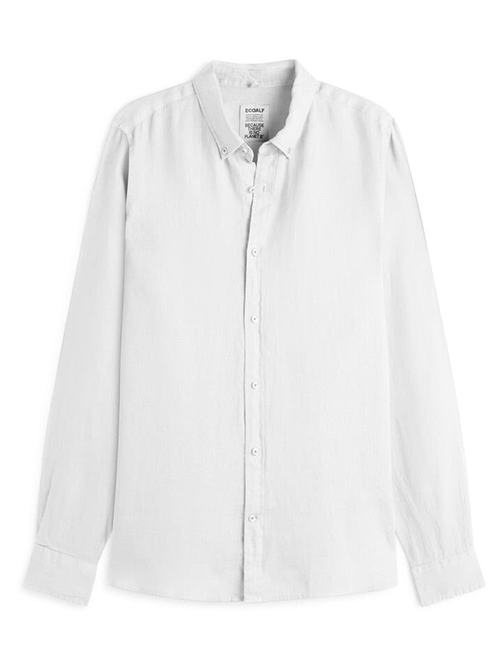 

Рубашка Ecoalf Leinen-Hemd - Regular fit -, белый