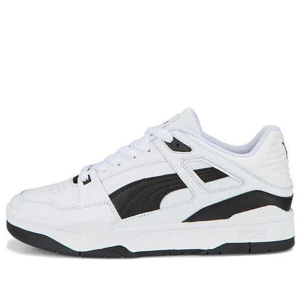 

Кроссовки slipstream leather 'white black' Puma, белый