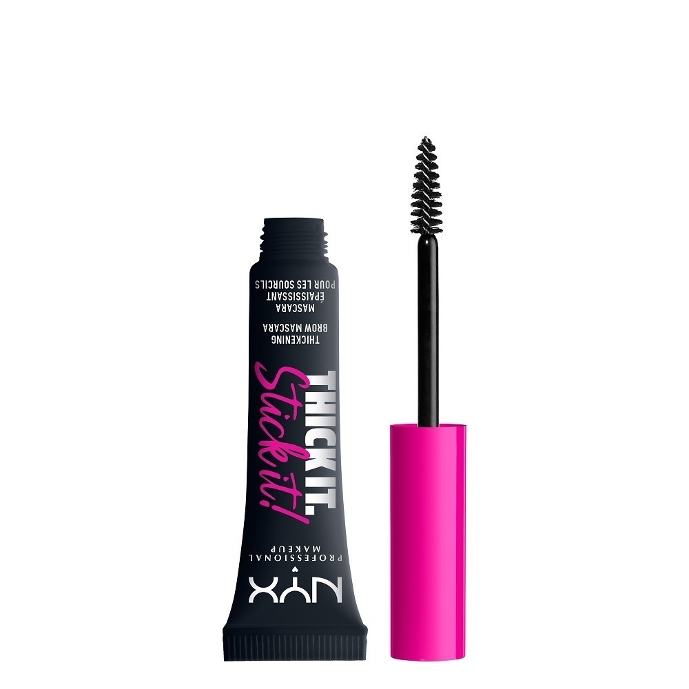 Гель или краска для бровей Nyx Professional Makeup, nr. 08 black, 7 мл — фото 2