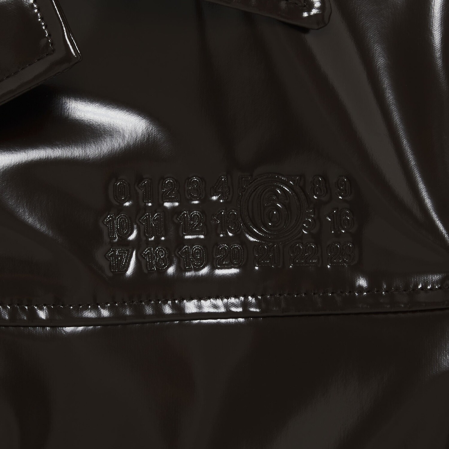Спортивная куртка MM6 Maison Margiela, цвет коричневый — фото 3