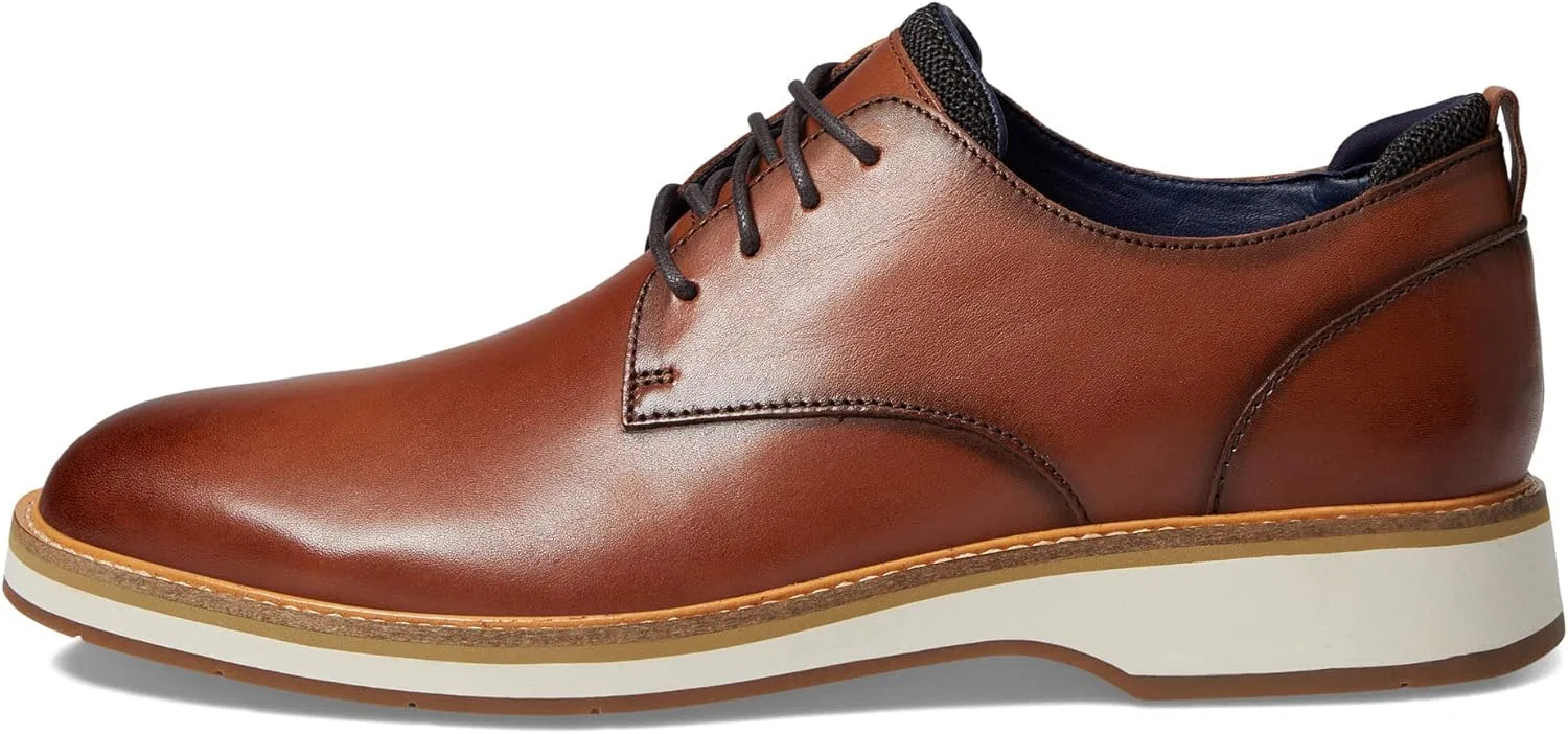 Мужские оксфордские туфли Cole Haan Osborn Grand 360 с гладким носком, British Tan Ivory — фото 4
