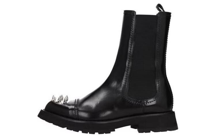 

Ботинки-челси Alexander Mcqueen с заклепками, черный