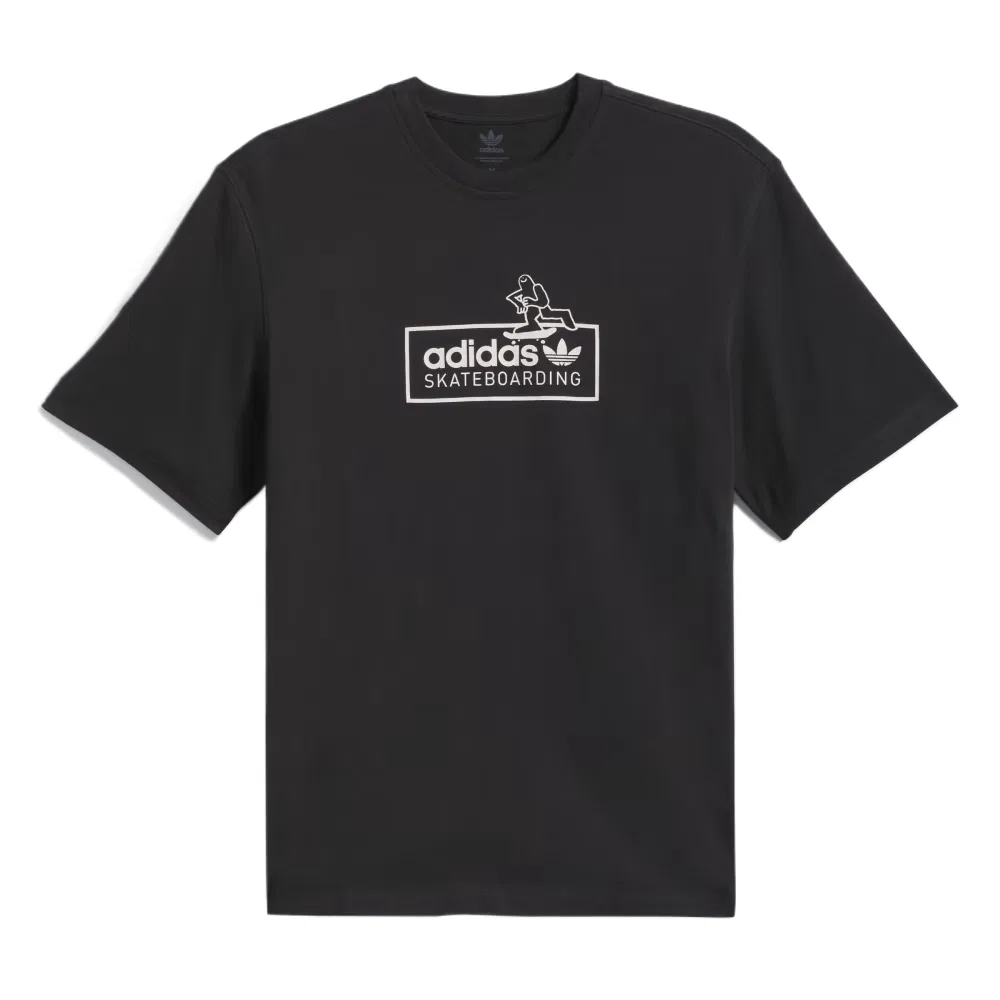 Футболка x Mark Gonzales Unisex Please Refill Adidas Originals, Black/Ice Purple