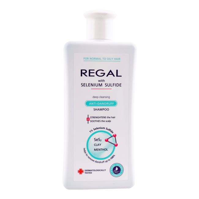 

Regal глубоко очищающий шампунь против перхоти для волос Regal Selenium Sulfide, 200 мл