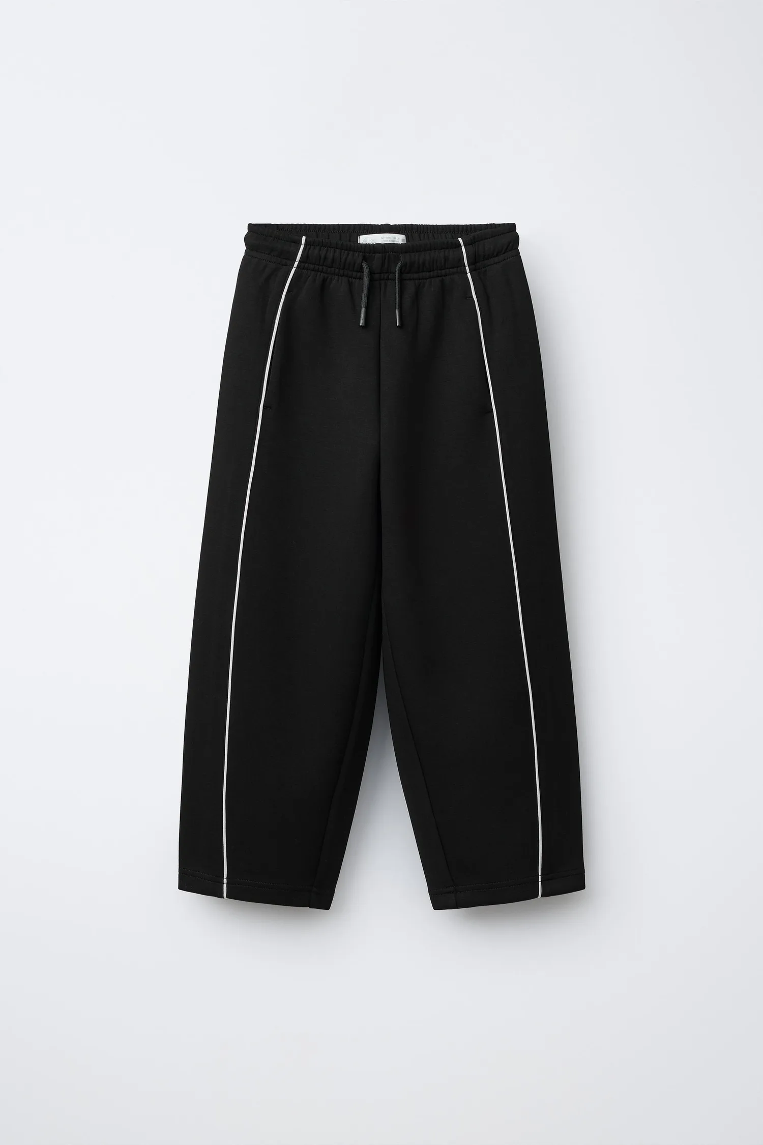 Спортивные брюки "барель" Zara, черный