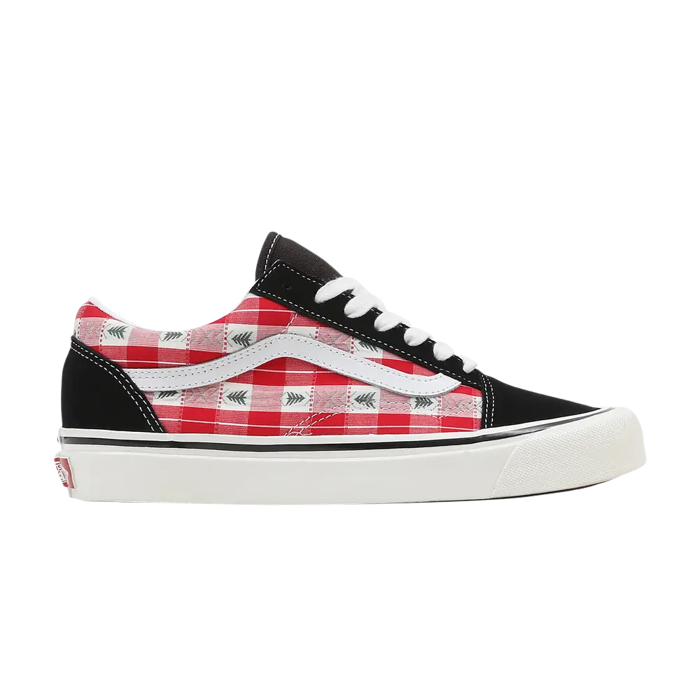 Ботинки Old Skool 36 DX Vans, красный