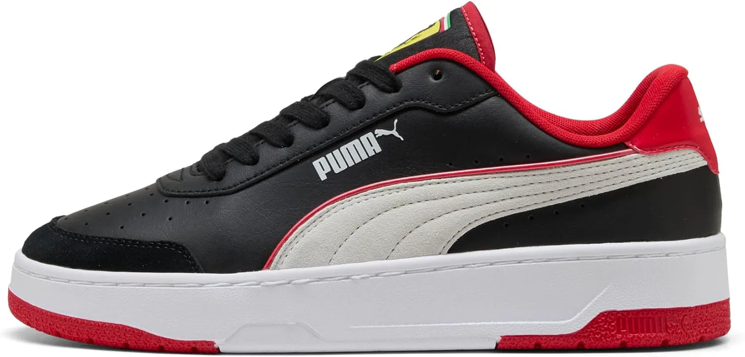 Кроссовки PUMA для мужчин Scuderia Ferrari Ca Match, черно-белый