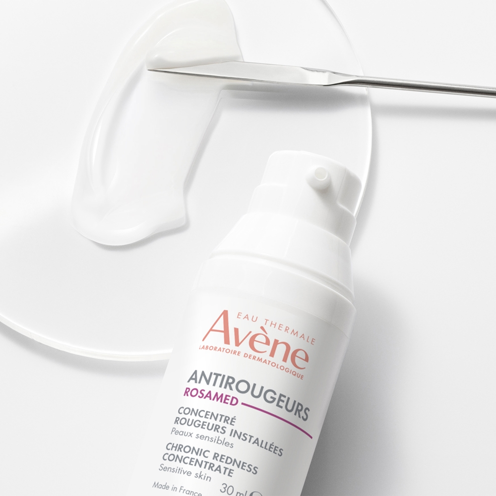 Сыворотка Avene — Концентрат от хронических покраснений Antirougeurs Rosamed для чувствительной кожи, 30 мл — фото 3