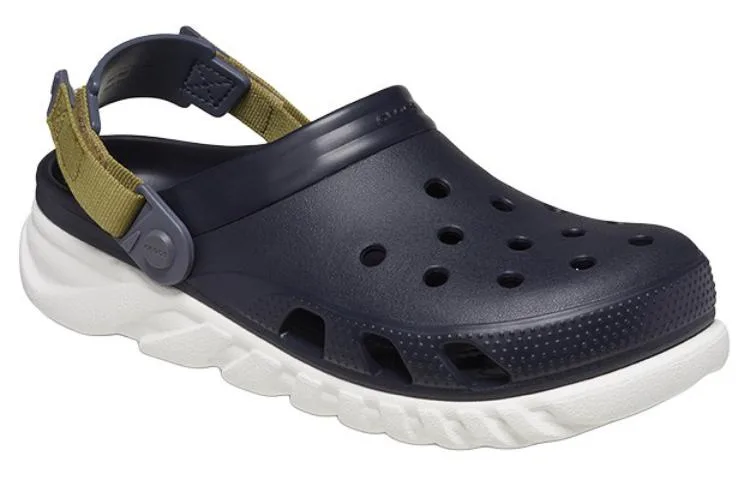 Crocs Duet Max II Clogs 'Navy White' — фото 3