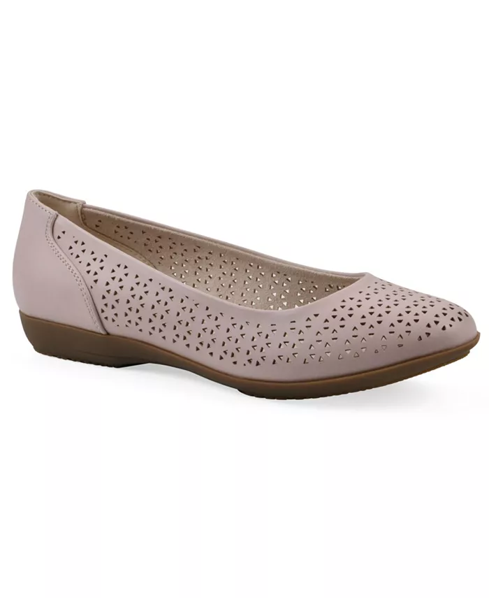 Женские балетки Cindy Comfort Flat Cliffs by White Mountain, розовый