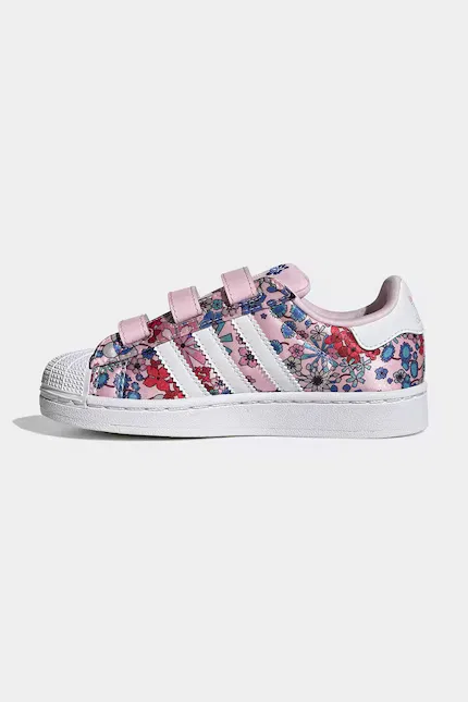 Кроссовки детские SUPERSTAR II Adidas Originals, розовый — фото 4