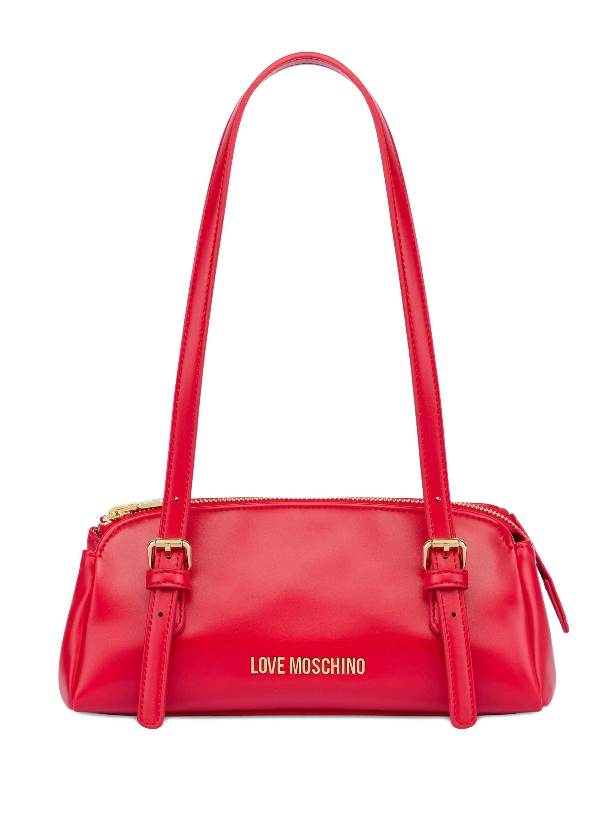 

Сумка на плечо с пряжкой Love Moschino, красный