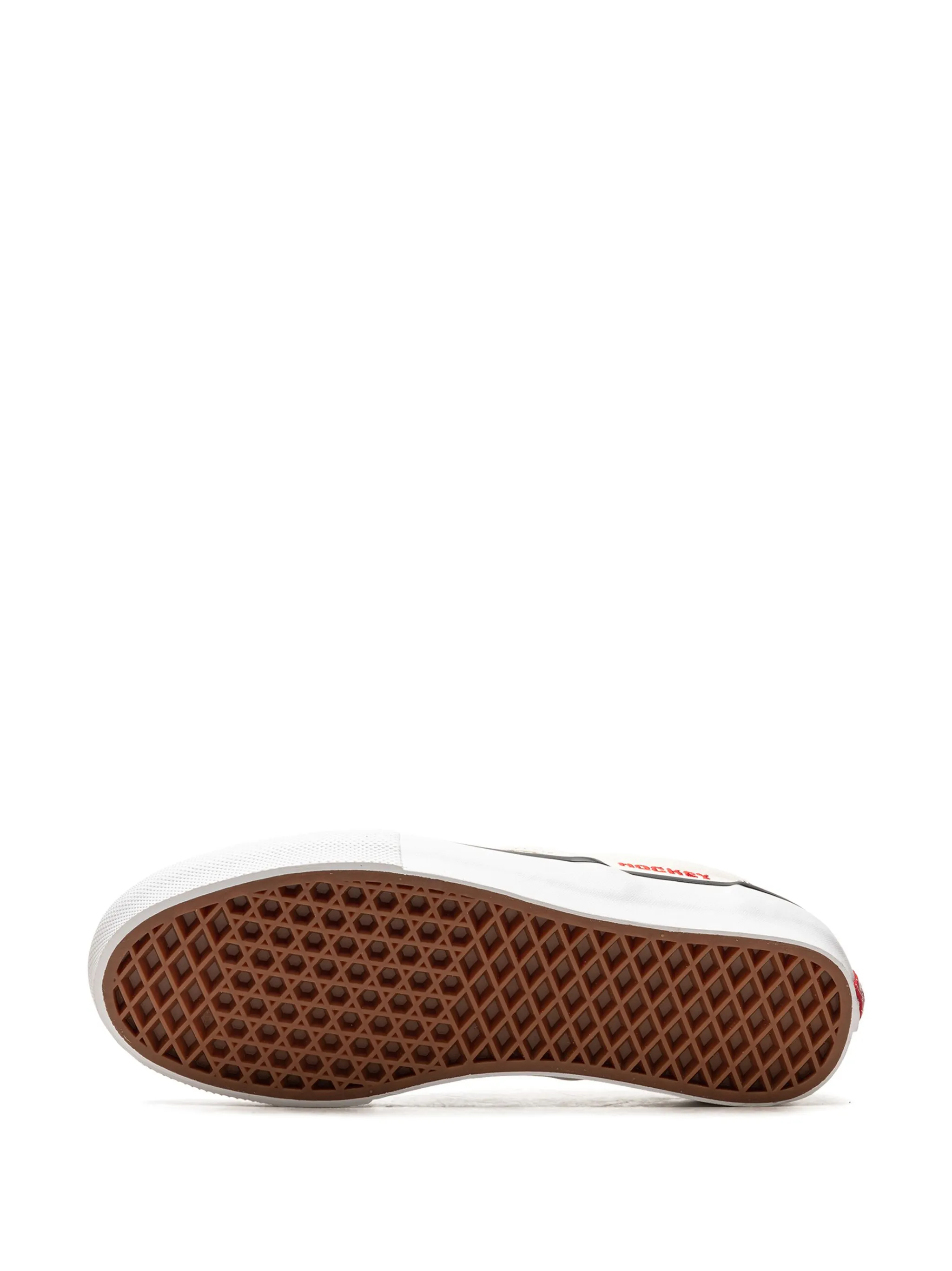 Слипоны Skate Slip-On Snakeskin из коллаборации с Hockey Vans, белый — фото 4