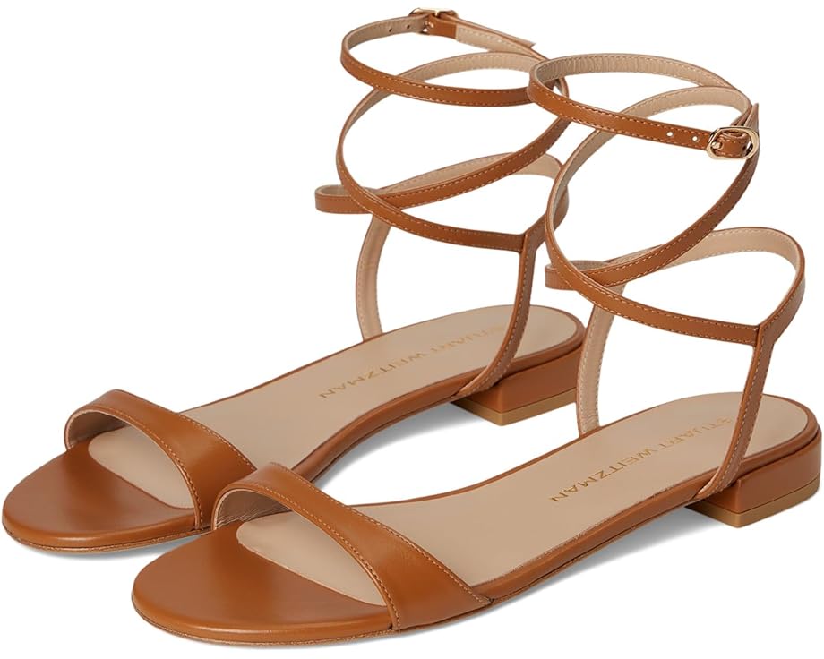 Сандалии Stuart Weitzman Nudist Wrap, цвет Macchiato