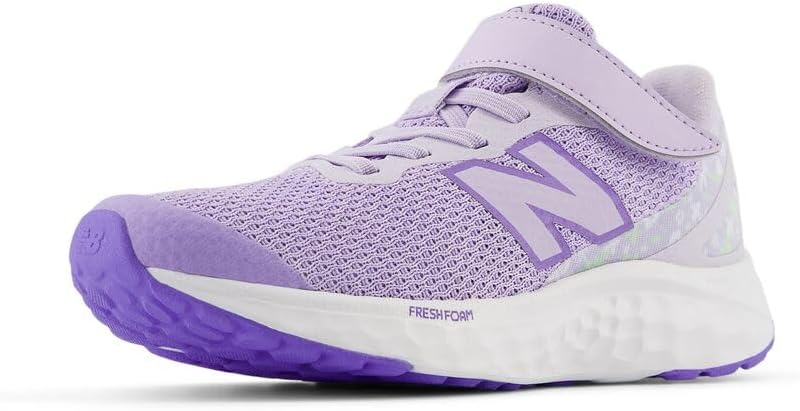 

Кроссовки для мальчиков New Balance Fresh Foam Arishi V4 на липучке, фиолетовый