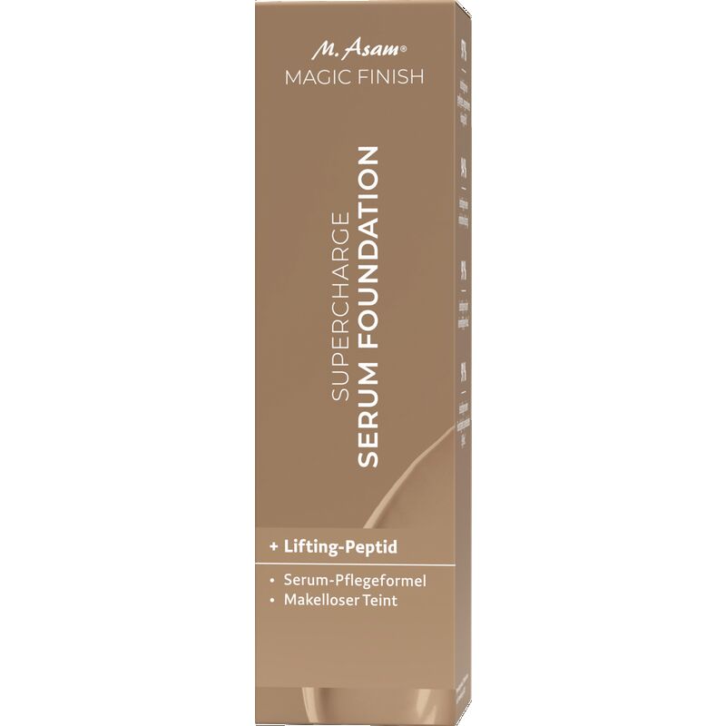 

Magic Finish Supercharge Serum Foundation 420 холодный мед M. Asam, 30 ml