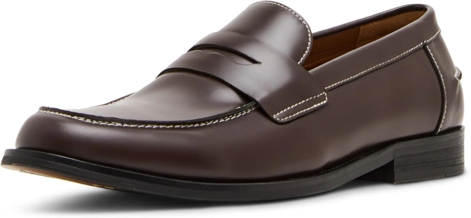 Мужские кроссовки Steve Madden Natan Penny Moc, темно-коричневый