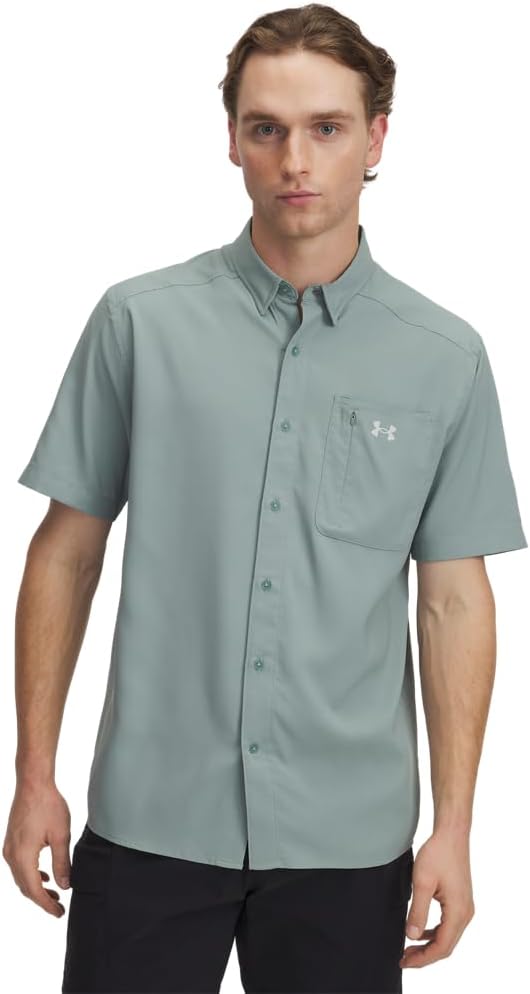 

Мужская футболка Drift Tide 2.0 от Under Armour с коротким рукавом, (348) Silica Green/Hydro Green, Зеленый, Мужская футболка Drift Tide 2.0 от Under Armour с коротким рукавом, (348) Silica Green/Hydro Green