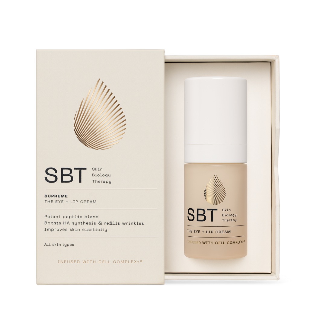 Крем для лица supreme the eye & lip cream Sbt, объем 15 мл — фото 3
