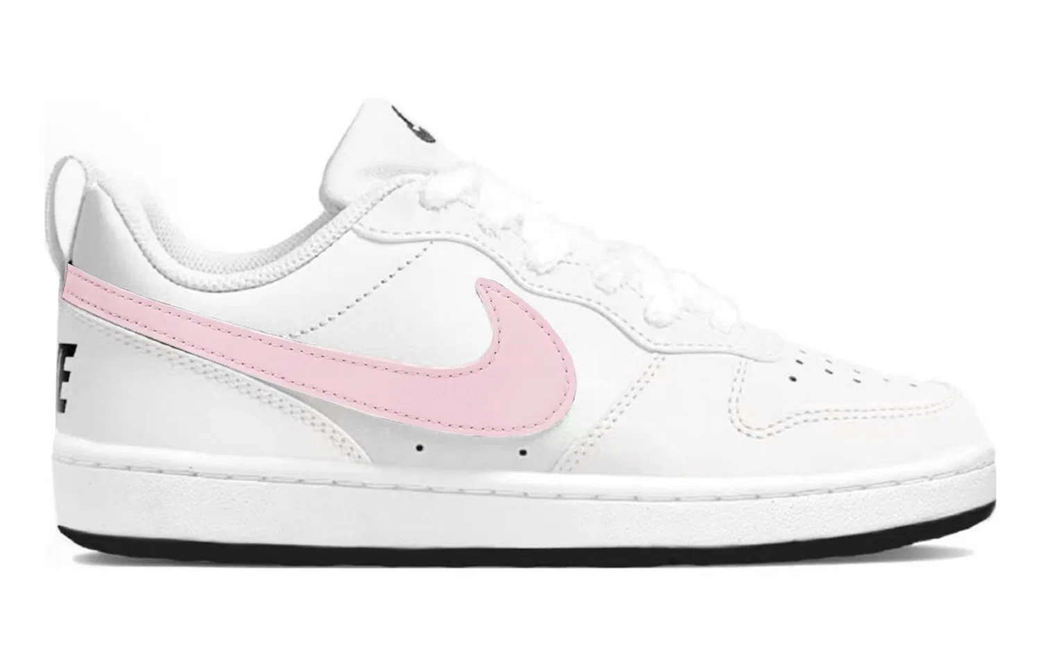 Кроссовки для скейтбординга Court Borough 2 Low top Pink Unisex Nike — фото 3