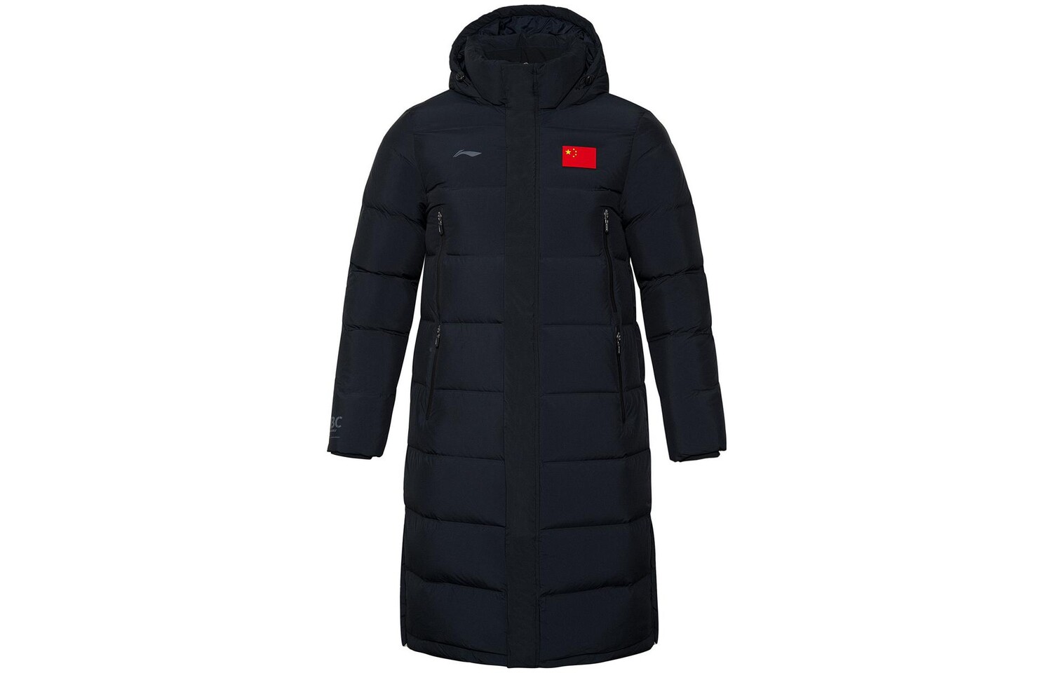 

Li Ning ПОДКЛАДКА Мужской пуховик, Черный