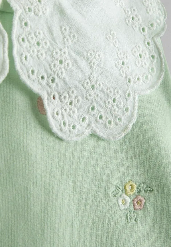 Толстовка стандартного кроя Jojo Maman Bébé, Sage Green Fruit Floral — фото 3