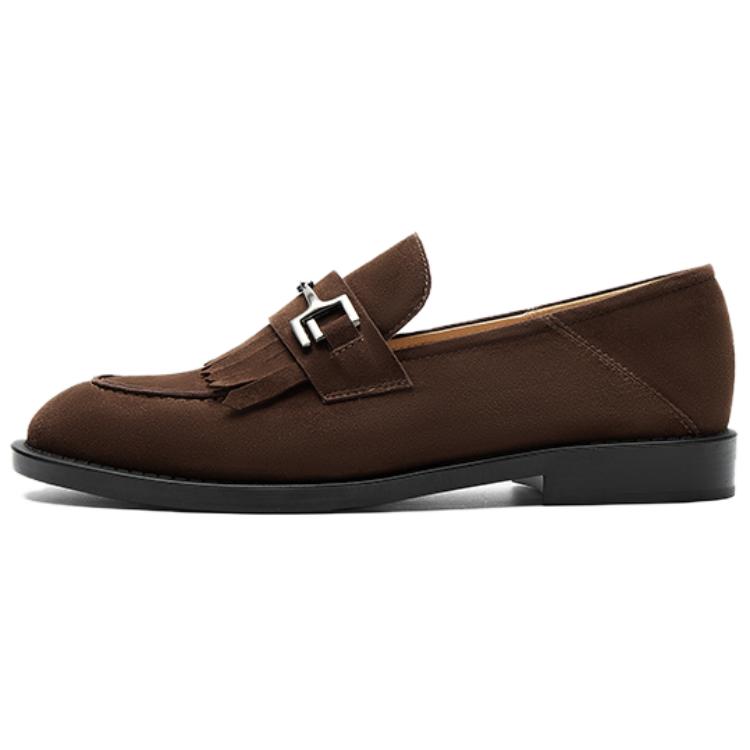 NINE WEST Коричневые лоферы женские, цвет Brown
