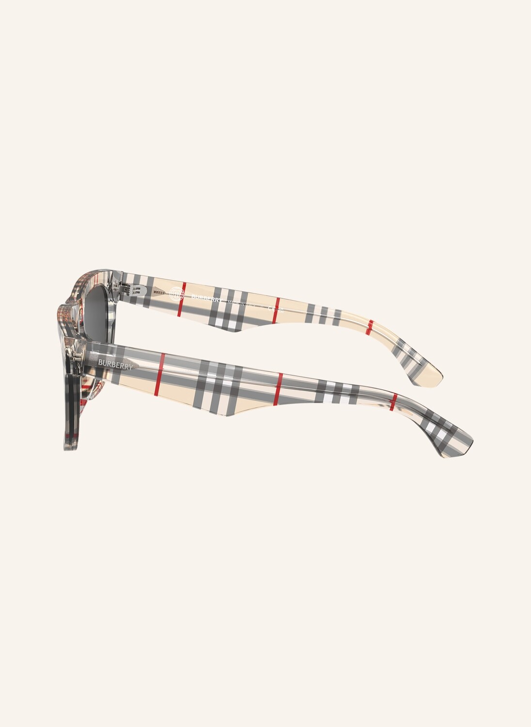 Солнцезащитные очки be4431u BURBERRY, цвет 412287 - ECRU/GRAU — фото 3