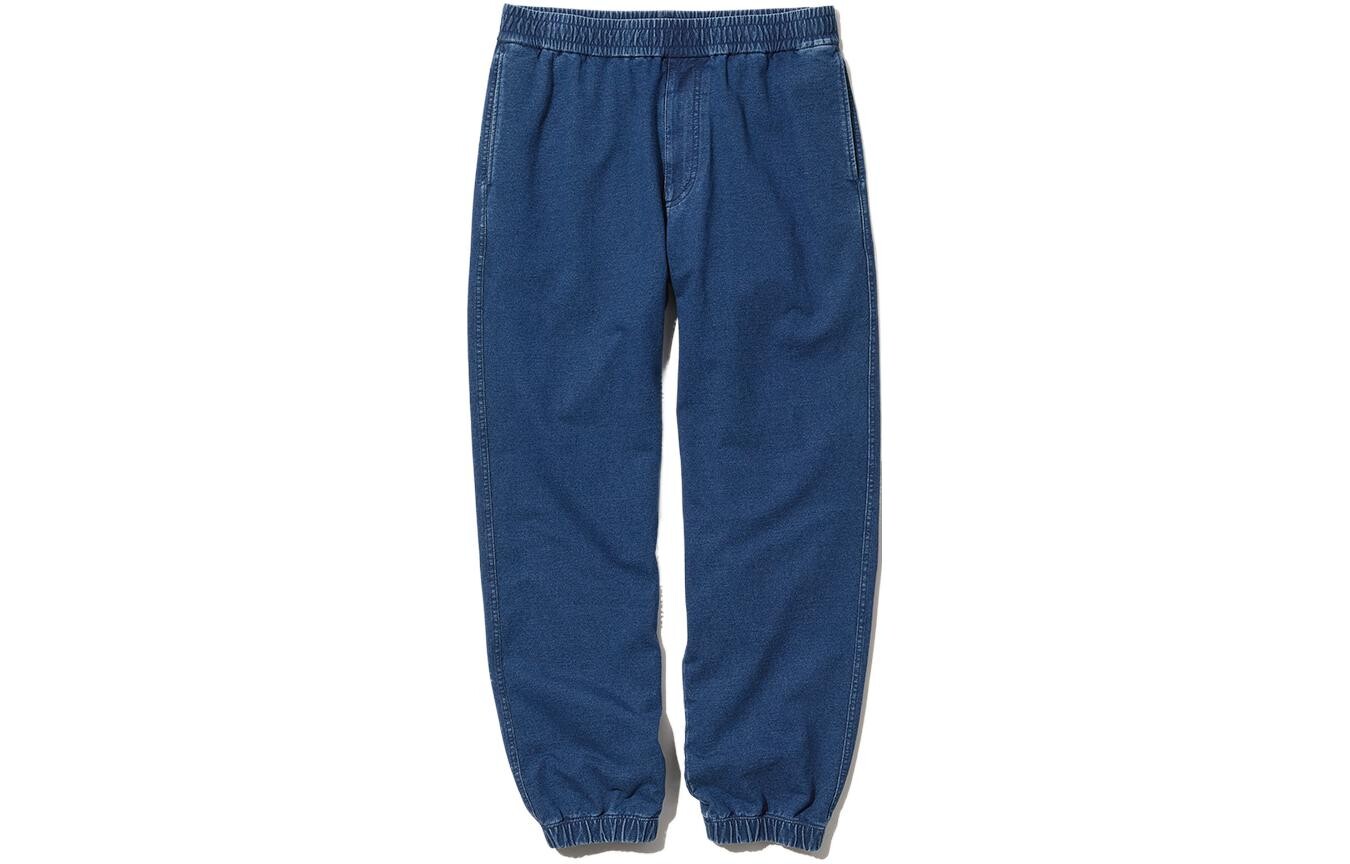 

Трикотажные спортивные штаны мужские синие Uniqlo, синий