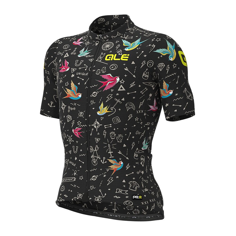 

Джерси с коротким рукавом Alé Graphics PRR Versilia, черный