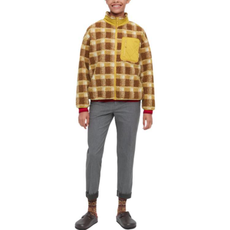 UNIQLO Женская куртка Marni X Marni желтая, Yellow — фото 4