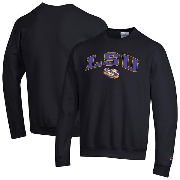 

Мужской черный свитшот LSU Tigers с арочным логотипом Champion