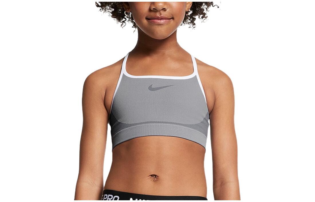 

Nike Kids Bandeau/бюстгальтер/развивающее нижнее белье, цвет Gray