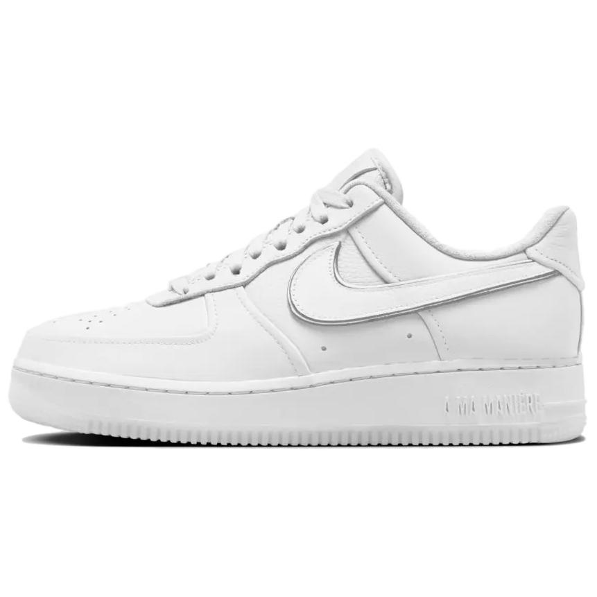 Nike Кроссовки для скейтбординга A Ma Maniére x Air Force 1 Slip Resistant Abrasion Resistant Low Top Unisex White