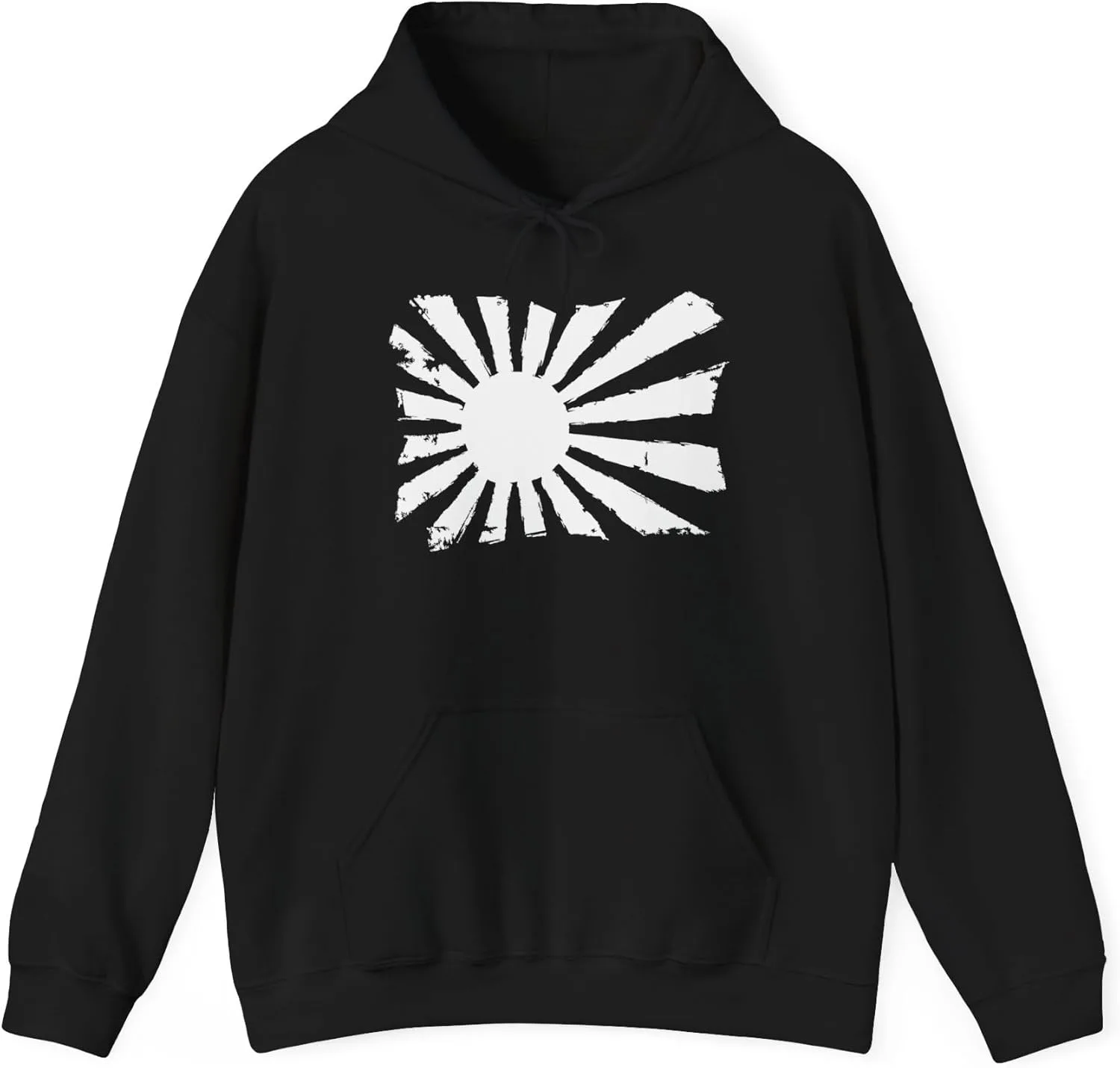 Худи Rising Sun JDM из плотной смесовой ткани GENERIC, черный