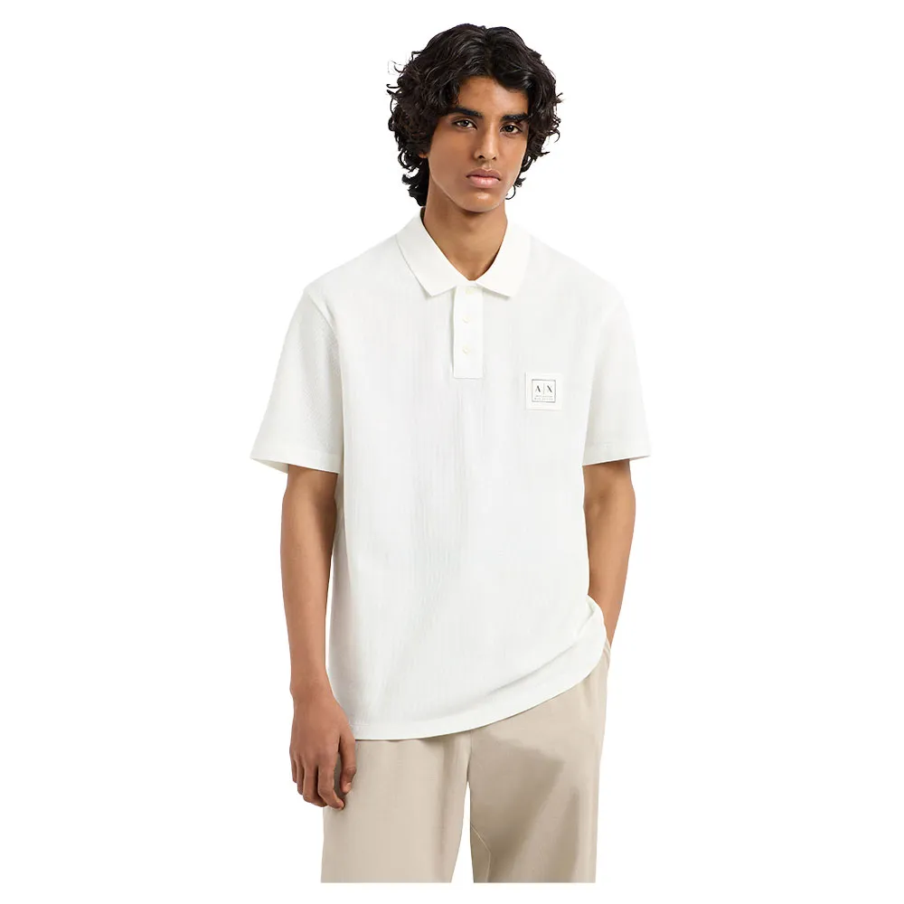 

Поло с коротким рукавом Armani Exchange XM000356_AF12758, белый
