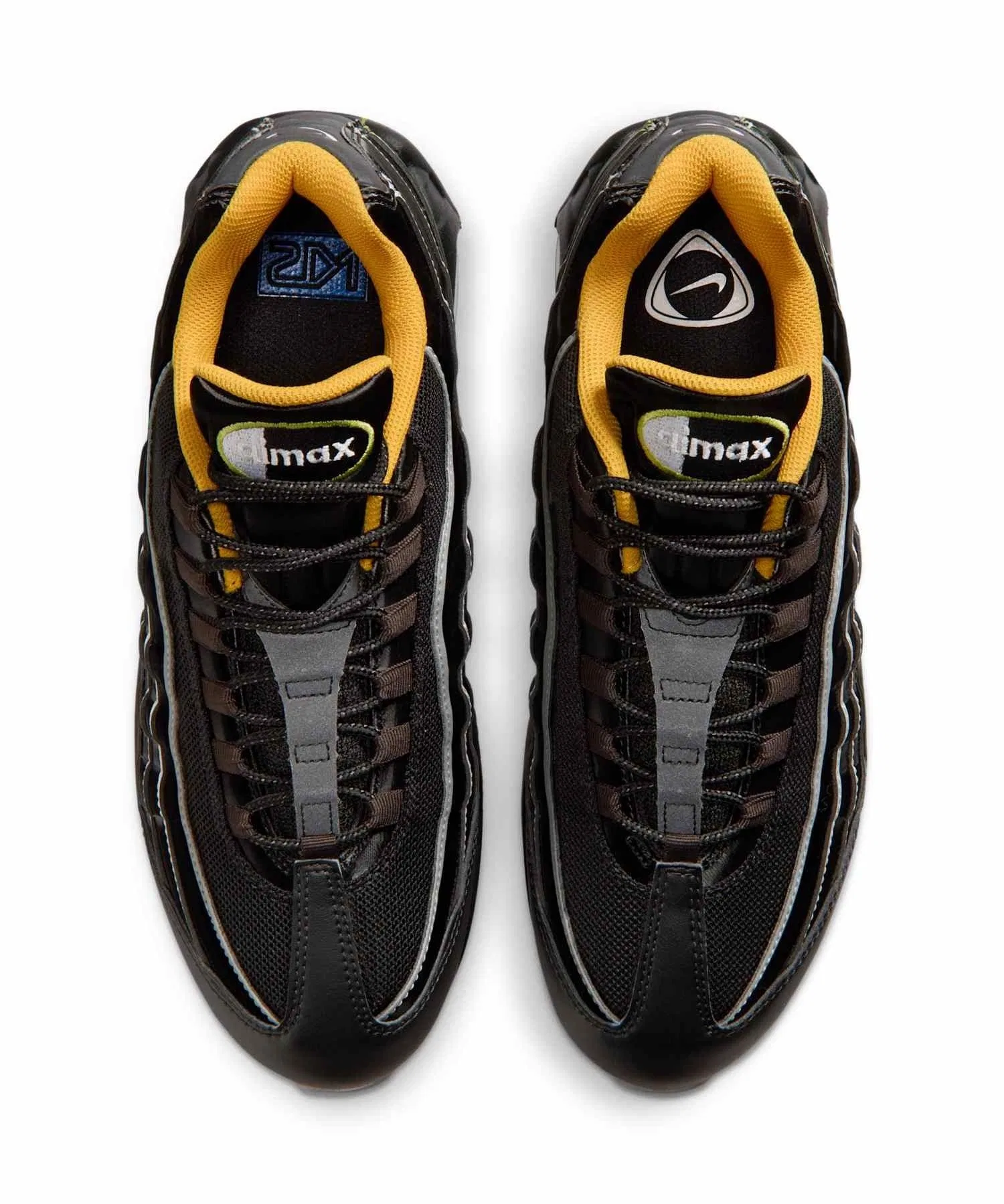 Мужские кроссовки Nike Air Max 95 'Big Bubble' чёрные — фото 4