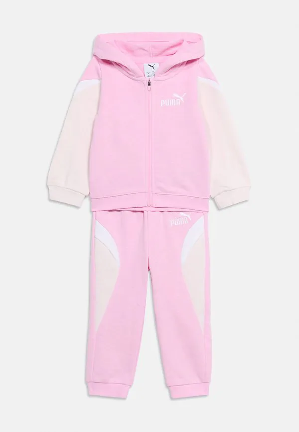 Спортивный костюм унисекс с капюшоном и рисунком minicats. Puma, Pink Shimmer — фото 3