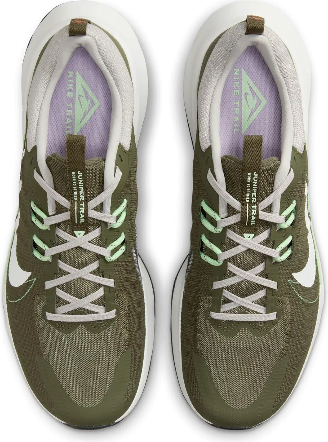 Мужские кроссовки Nike Juniper Trail 2 Nn низкие, оливковый — фото 4