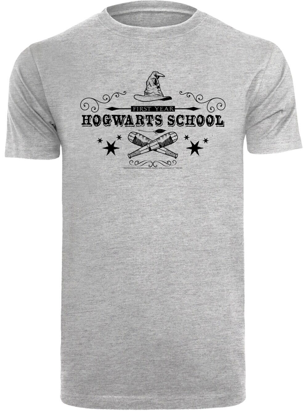 

Футболка F4Nt4Stic Harry Potter Hogwarts First Year, пестрый серый