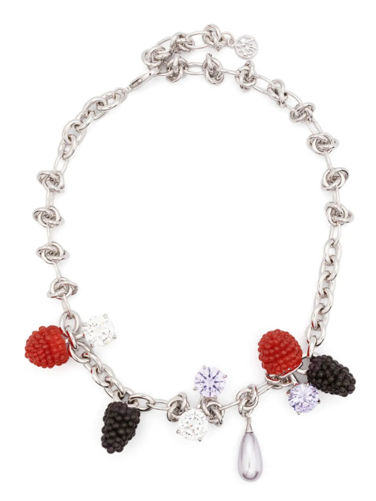 

YVMIN колье Berried, серебристый