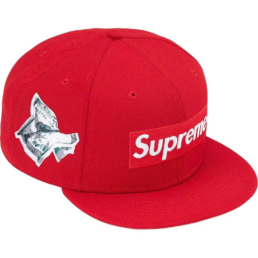 

Supreme Новая эра логотипа копилки, Red