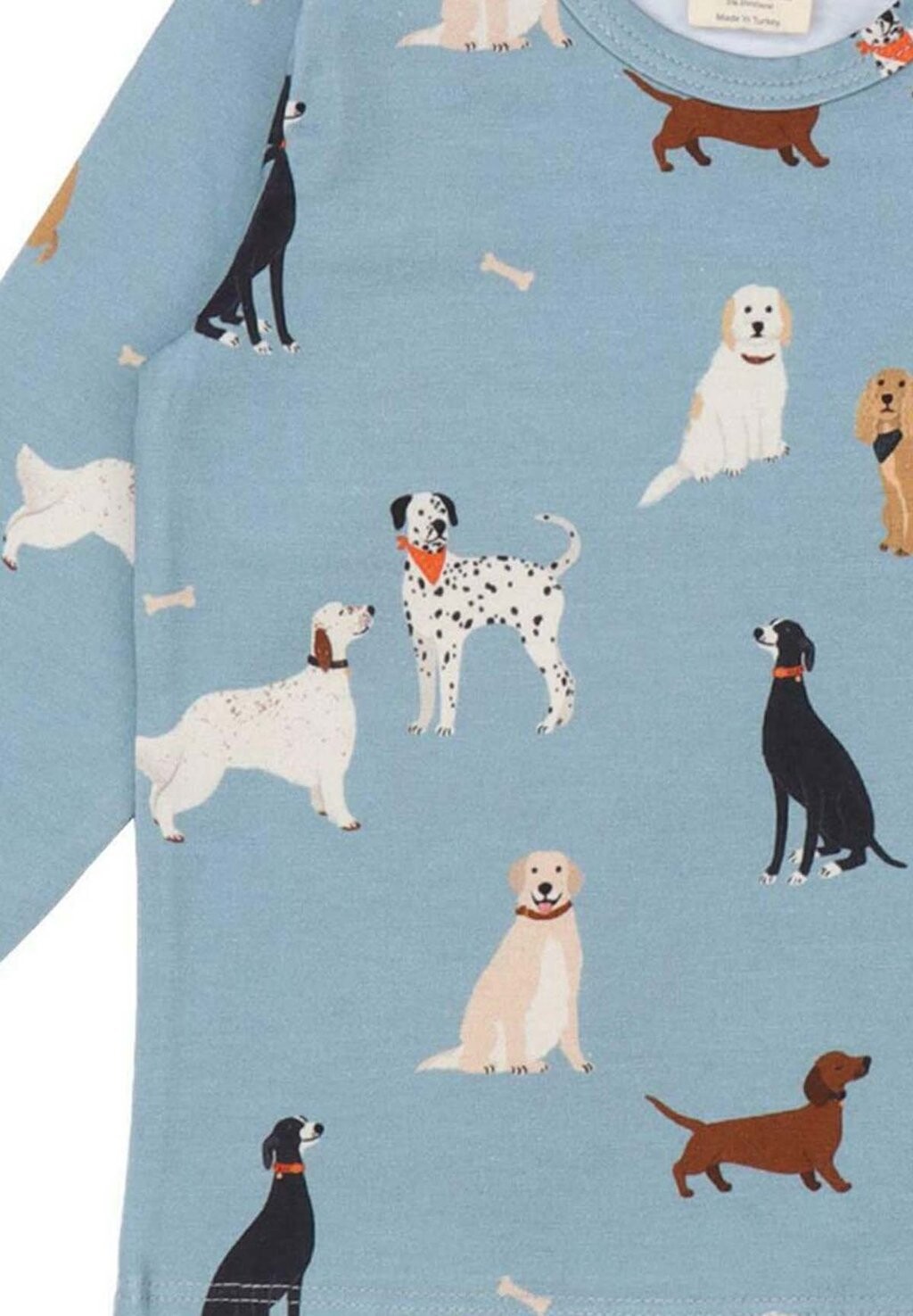 

Топ с длинными рукавами DOGS Walkiddy, синий