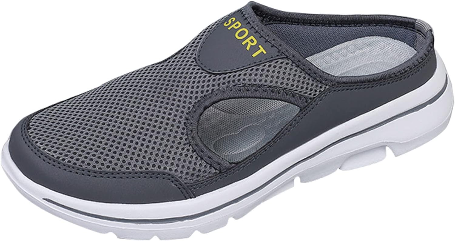 

Мужские спортивные кроссовки Простые однотонные Летняя мода Новый узор Сетчатые дышащие Мужская повседневная мода Дышащие (Черный, 9) Csgrfagr