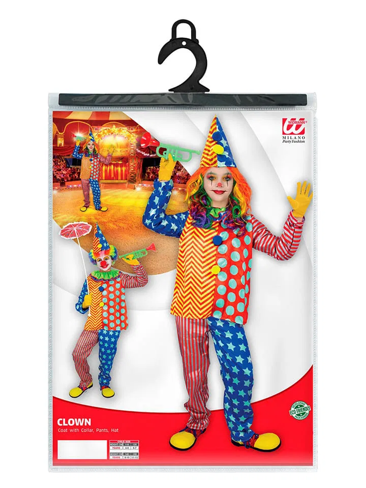 Костюм клоун Carnival Party, разноцветный — фото 4