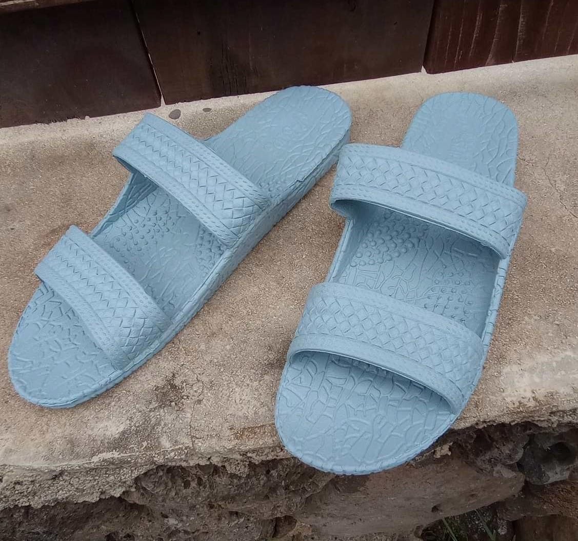 Сандалии J-Slips для женщин и мужчин - удобные сандалии Jesus для пляжа - водонепроницаемые гавайские шлепанцы в 12 цветах, сандалии J-SLIPS HAWAII, серебряный — фото 3