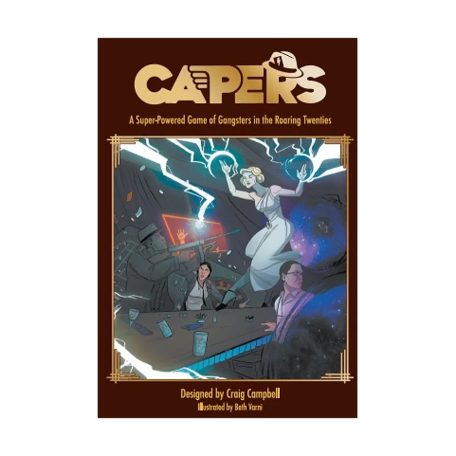 

Capers, Role Playing Games (Nerd Berger Games), твердый переплет