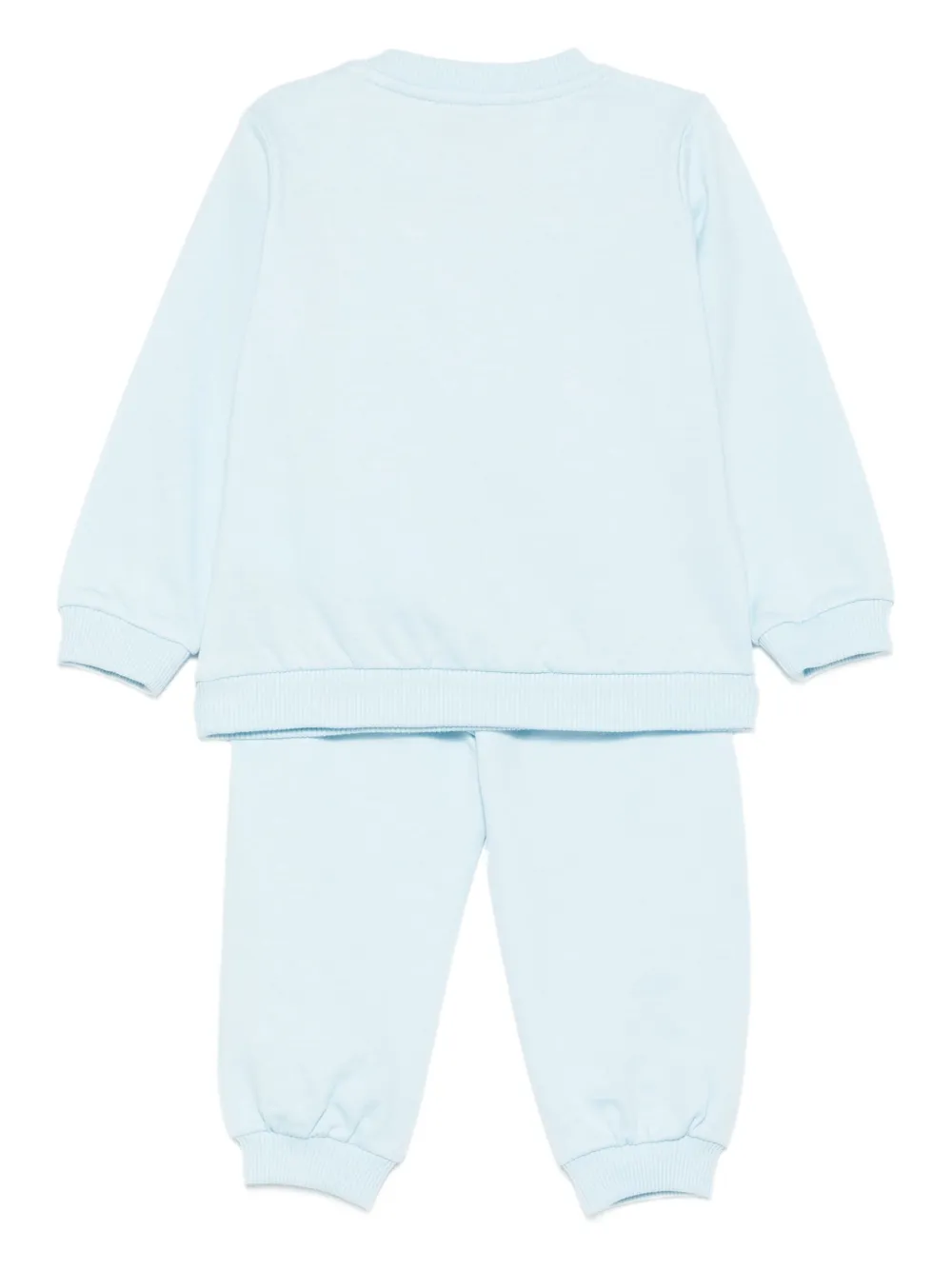 Спортивный костюм с принтом плюшевого мишки Moschino Kids, синий — фото 2
