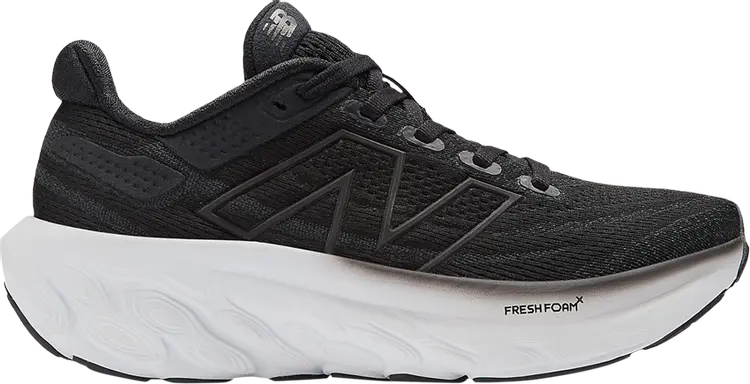 

Кроссовки Fresh Foam X 1080v13 Big Kid Wide 'Black White', черный